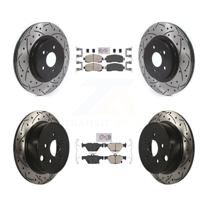 Disc Rotors and Ceramic Brake Pads Kit-KDA-102457 - Kit.bestparts.ca