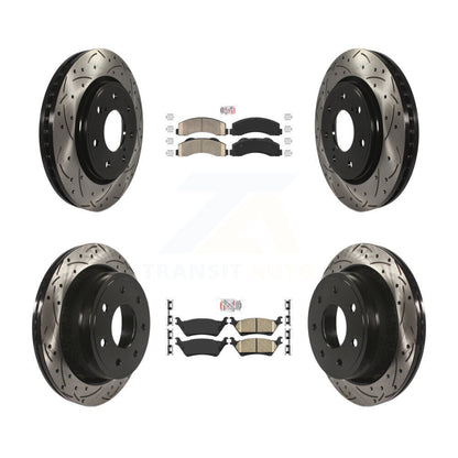 Disc Rotors and Ceramic Brake Pads Kit-KDA-102474 - Kit.bestparts.ca