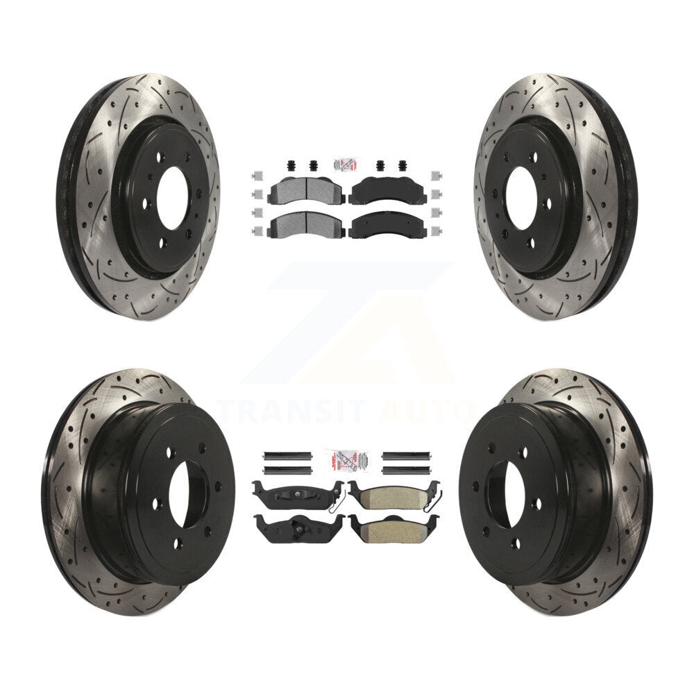 Disc Rotors and Semi-Metallic Brake Pads Kit-KDA-102484 - Kit.bestparts.ca Kit.bestparts.ca