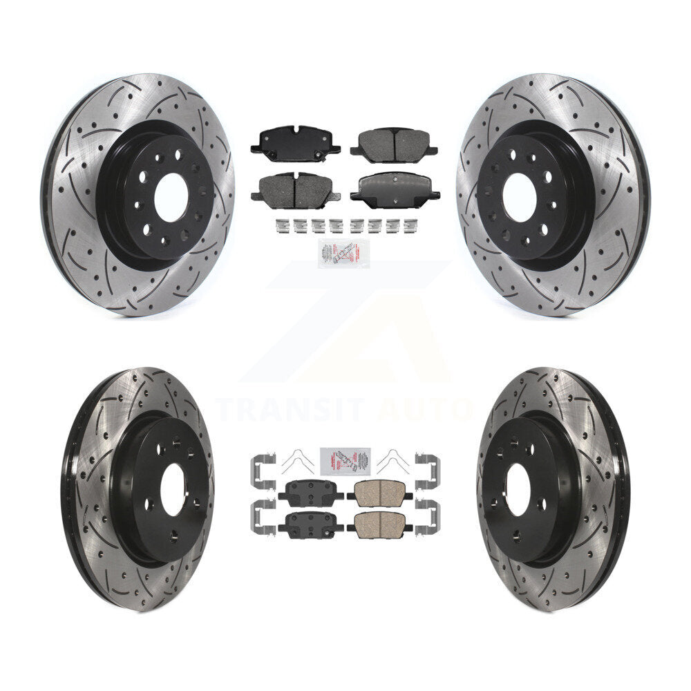 Disc Rotors and Ceramic Brake Pads Kit-KDA-102520 - Kit.bestparts.ca