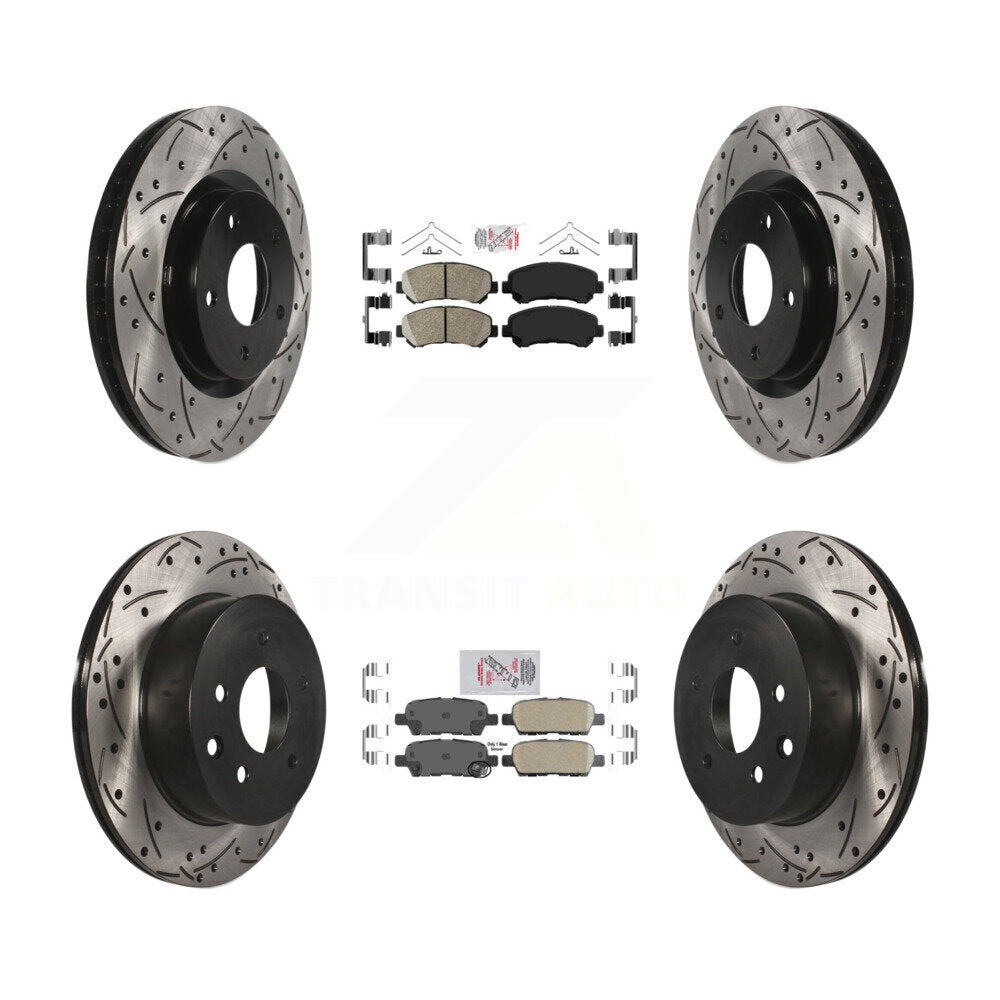 disc rotors and ceramic brake pads-kda-102523 - Kit.bestparts.ca