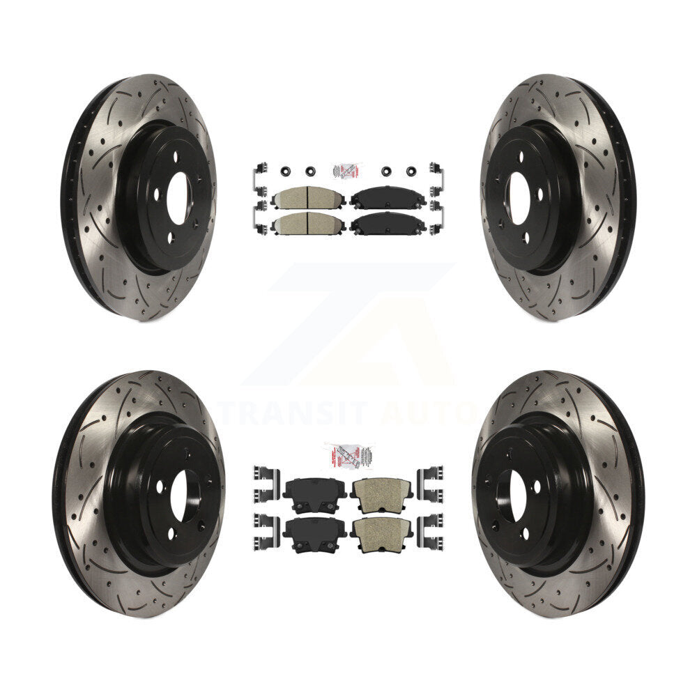 Disc Rotors and Ceramic Brake Pads Kit-KDA-102530 - Kit.bestparts.ca Kit.bestparts.ca