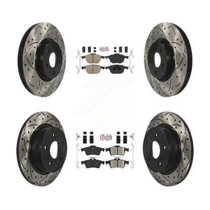Disc Rotors and Ceramic Brake Pads Kit-KDA-102543 - Kit.bestparts.ca