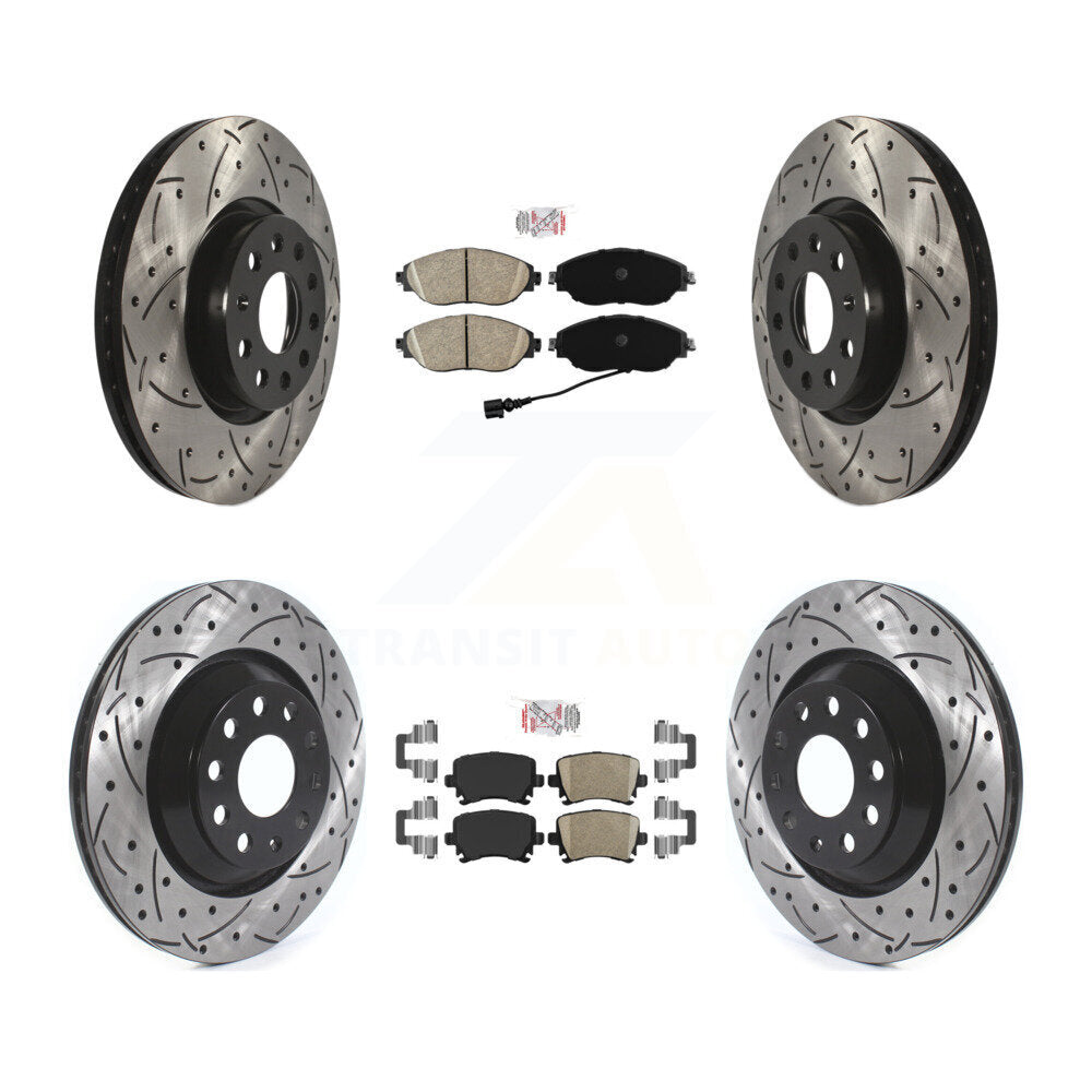 Disc Rotors and Ceramic Brake Pads Kit-KDA-102560 - Kit.bestparts.ca