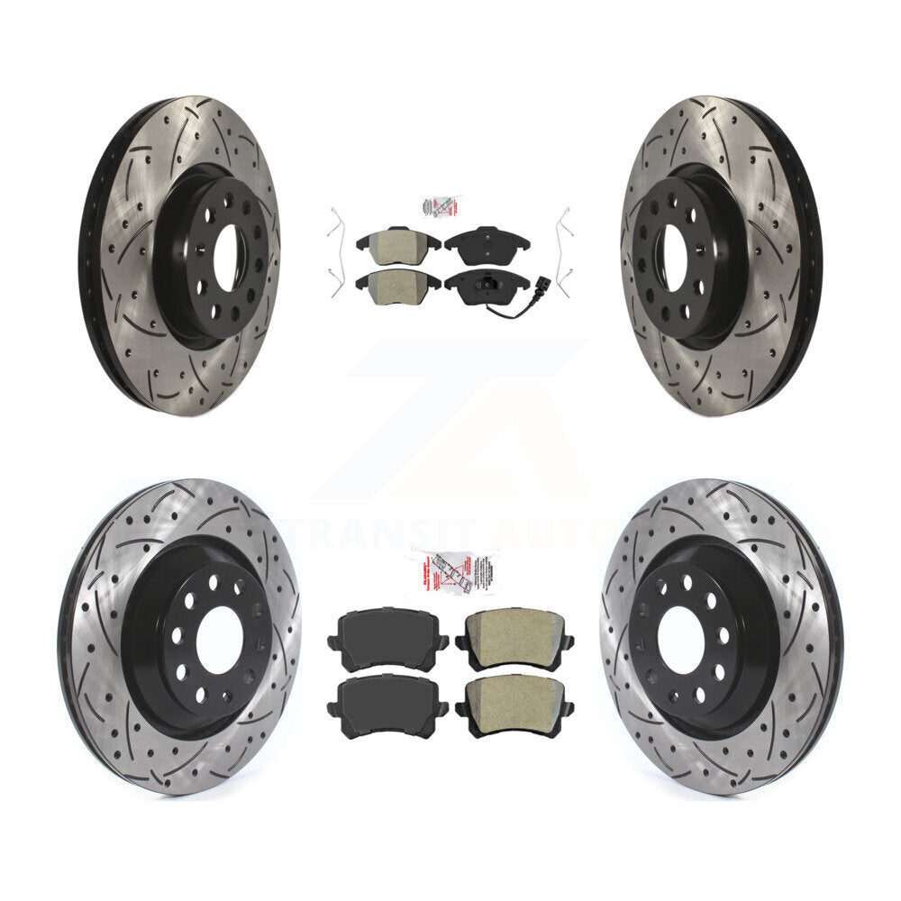 Disc Rotors and Semi-Metallic Brake Pads Kit-KDA-102563 - Kit.bestparts.ca
