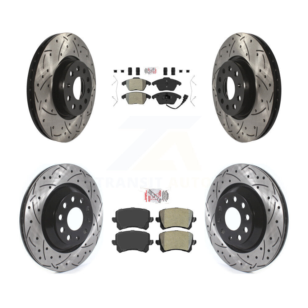 Disc Rotors and Semi-Metallic Brake Pads Kit-KDA-102564 - Kit.bestparts.ca Kit.bestparts.ca
