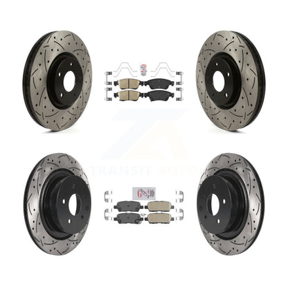 Disc Rotors and Ceramic Brake Pads Kit-KDA-102569 - Kit.bestparts.ca