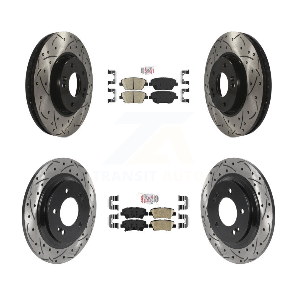 Disc Rotors and Ceramic Brake Pads Kit-KDA-102575 - Kit.bestparts.ca Kit.bestparts.ca