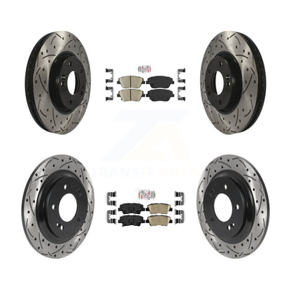 Disc Rotors and Ceramic Brake Pads Kit-KDA-102575 - Kit.bestparts.ca