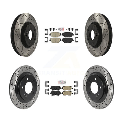 Disc Rotors and Ceramic Brake Pads Kit-KDA-102579 - Kit.bestparts.ca