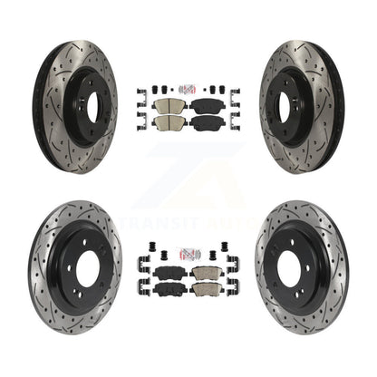 Disc Rotors and Ceramic Brake Pads Kit-KDA-102583 - Kit.bestparts.ca