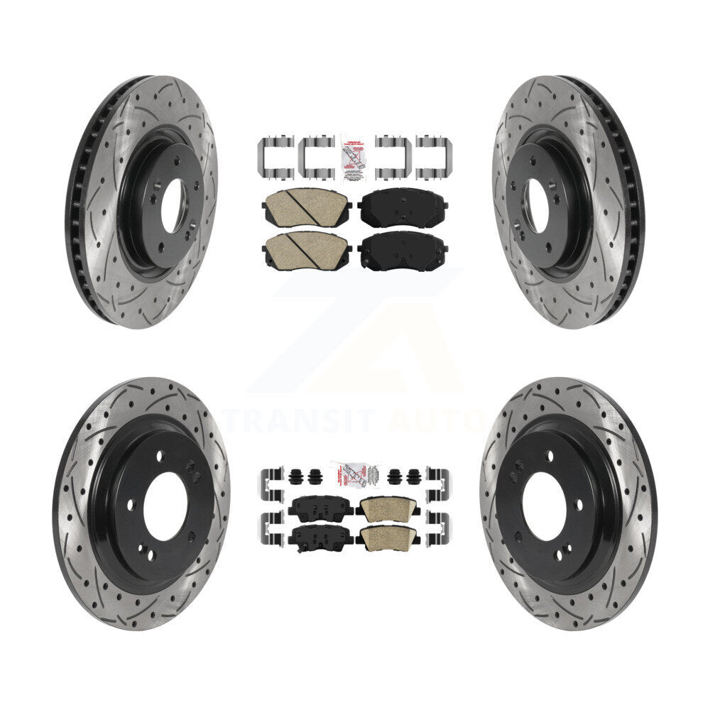 Disc Rotors and Ceramic Brake Pads Kit-KDA-102586 - Kit.bestparts.ca Kit.bestparts.ca