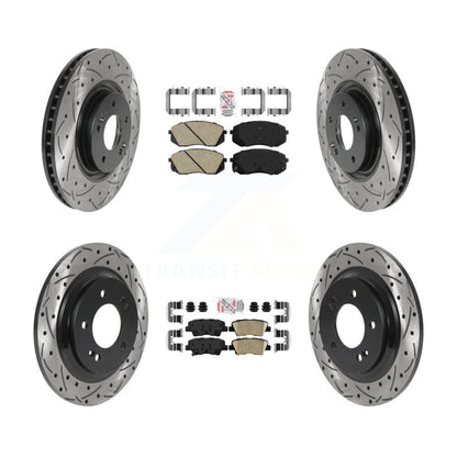 Disc Rotors and Ceramic Brake Pads Kit-KDA-102586 - Kit.bestparts.ca