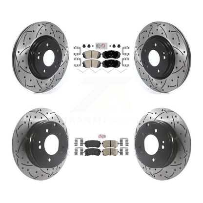 Disc Rotors and Ceramic Brake Pads Kit-KDA-102590 - Kit.bestparts.ca