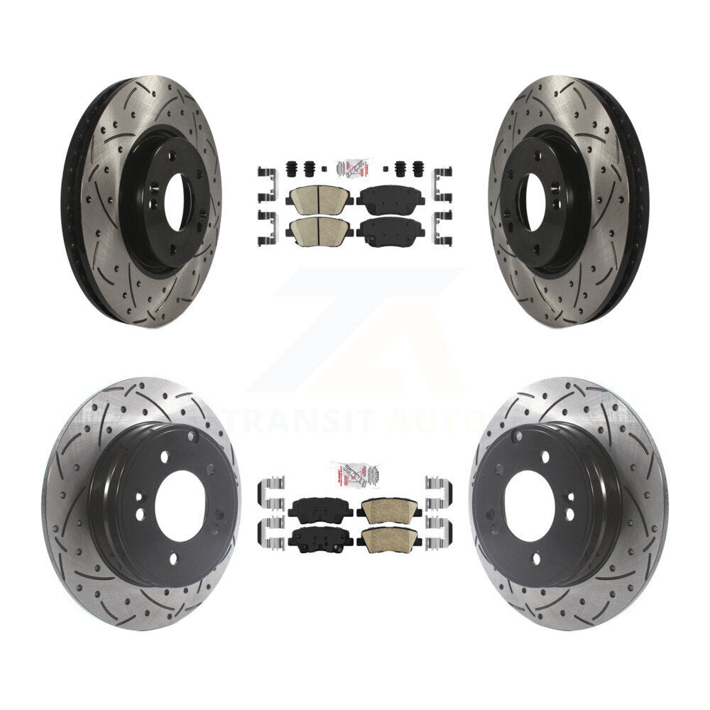 Disc Rotors and Ceramic Brake Pads Kit-KDA-102593 - Kit.bestparts.ca Kit.bestparts.ca
