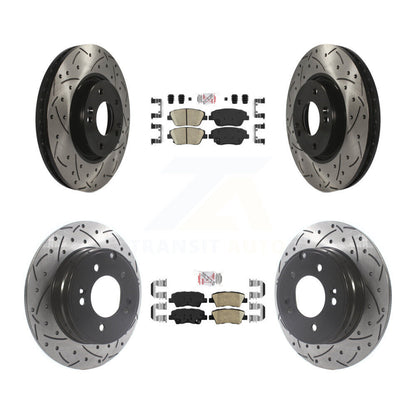 Disc Rotors and Ceramic Brake Pads Kit-KDA-102593 - Kit.bestparts.ca