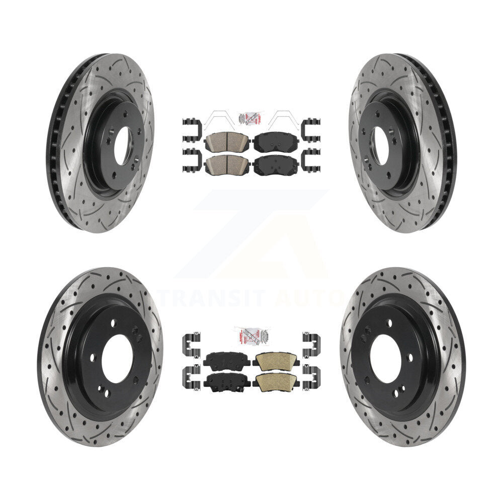 Disc Rotors and Ceramic Brake Pads Kit-KDA-102600 - Kit.bestparts.ca Kit.bestparts.ca