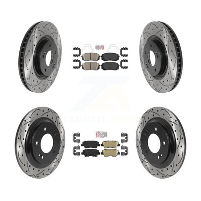 Disc Rotors and Ceramic Brake Pads Kit-KDA-102600 - Kit.bestparts.ca