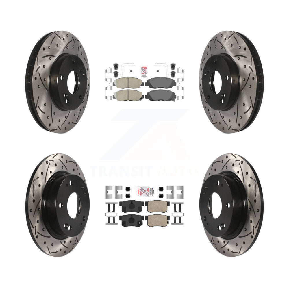 Disc Rotors and Ceramic Brake Pads Kit-KDA-102603 - Kit.bestparts.ca
