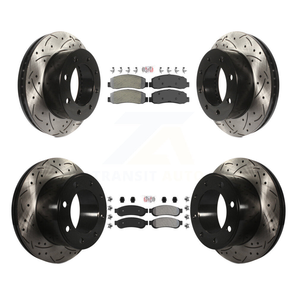 disc rotors and semi metallic brake pads-kda-102620 - Kit.bestparts.ca