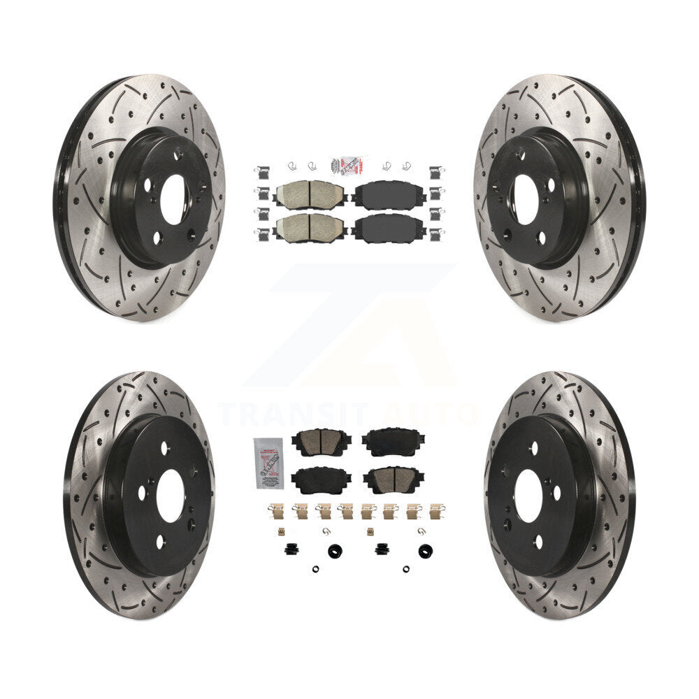 Disc Rotors and Ceramic Brake Pads Kit-KDA-102636 - Kit.bestparts.ca