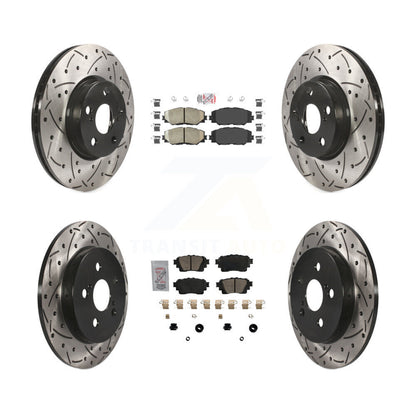 Disc Rotors and Ceramic Brake Pads Kit-KDA-102636 - Kit.bestparts.ca