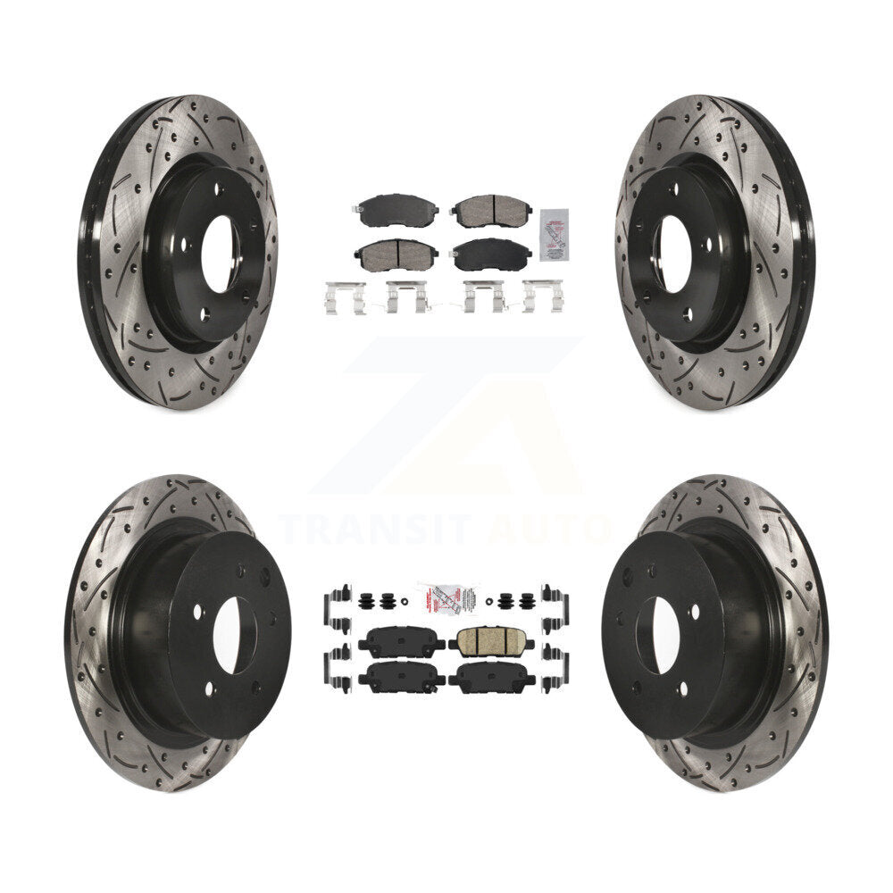 Disc Rotors and Ceramic Brake Pads Kit-KDA-102644 - Kit.bestparts.ca
