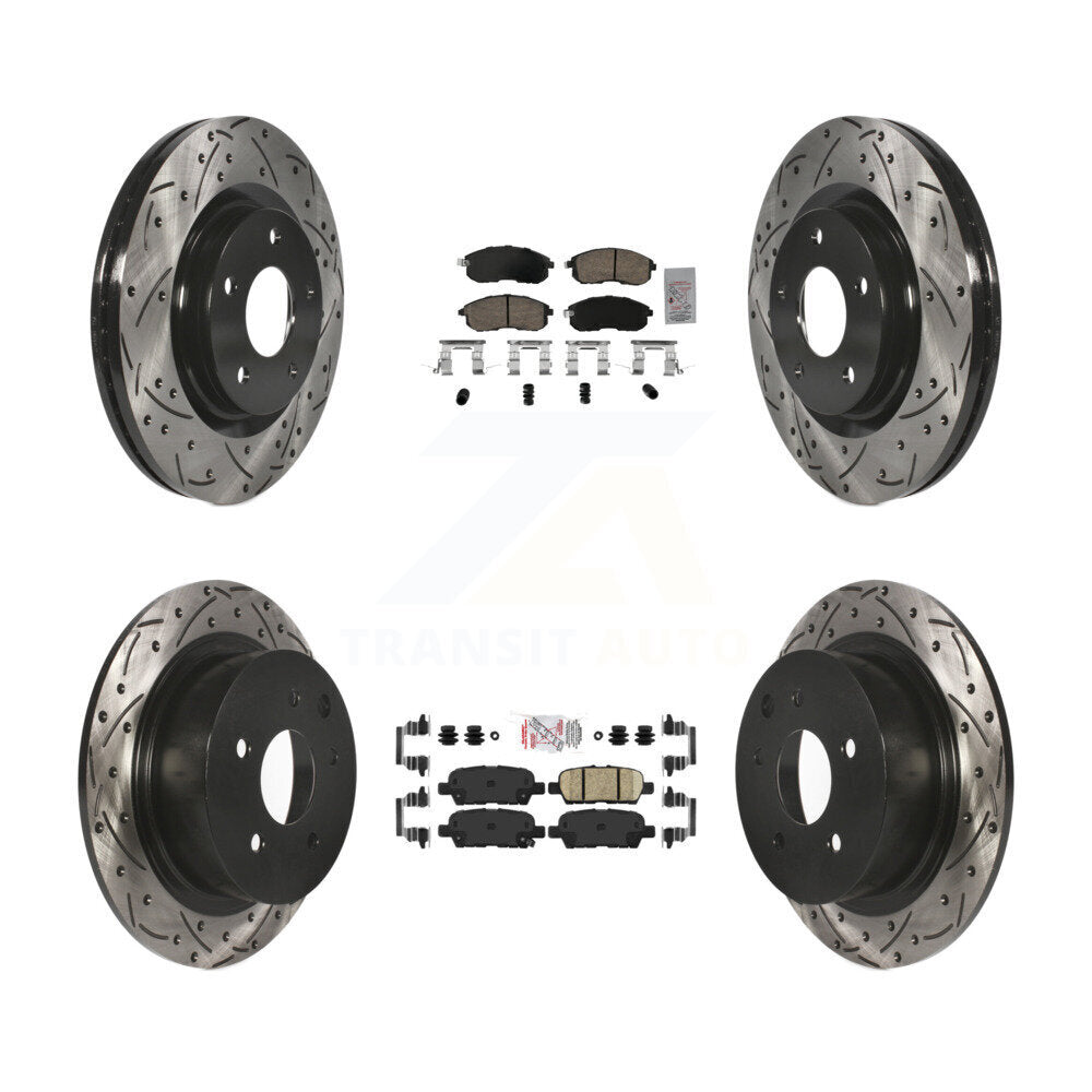 Disc Rotors and Ceramic Brake Pads Kit-KDA-102646 - Kit.bestparts.ca Kit.bestparts.ca