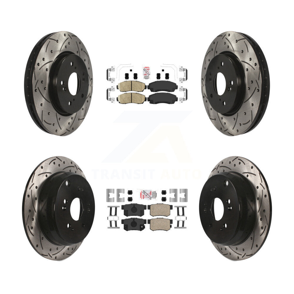 Disc Rotors and Ceramic Brake Pads Kit-KDA-102651 - Kit.bestparts.ca