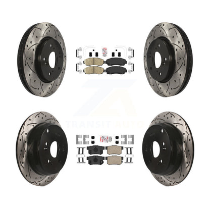Disc Rotors and Ceramic Brake Pads Kit-KDA-102651 - Kit.bestparts.ca