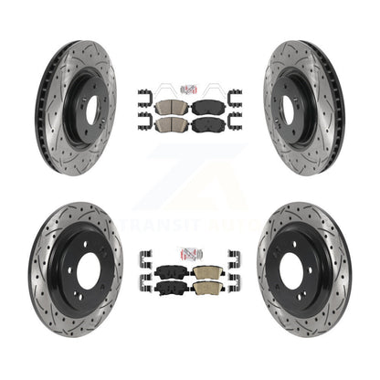 Disc Rotors and Ceramic Brake Pads Kit-KDA-102657 - Kit.bestparts.ca
