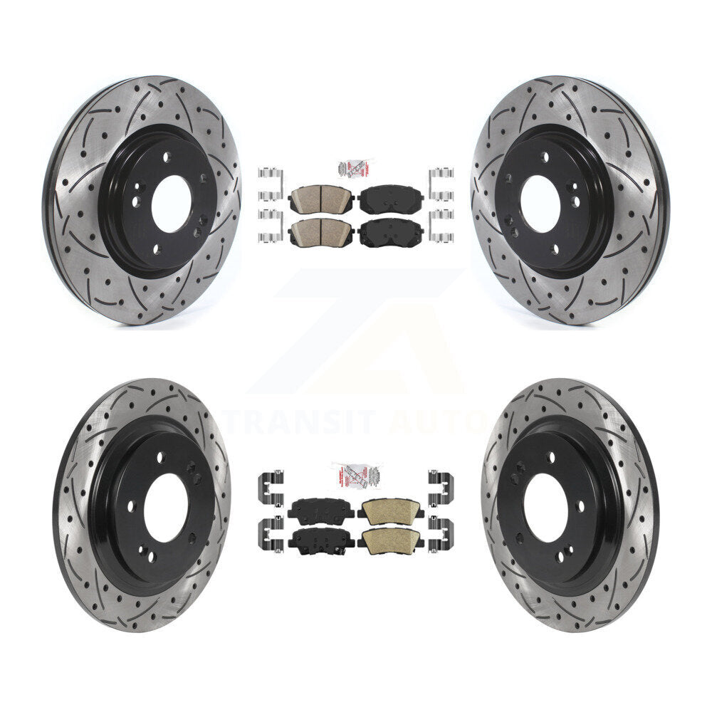 Disc Rotors and Ceramic Brake Pads Kit-KDA-102659 - Kit.bestparts.ca