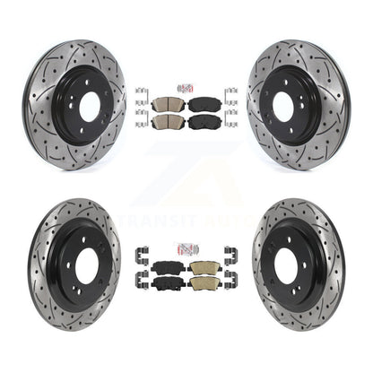 Disc Rotors and Ceramic Brake Pads Kit-KDA-102659 - Kit.bestparts.ca
