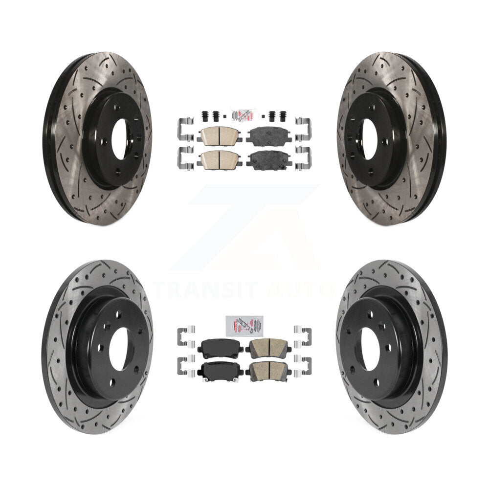Disc Rotors and Ceramic Brake Pads Kit-KDA-102668 - Kit.bestparts.ca Kit.bestparts.ca