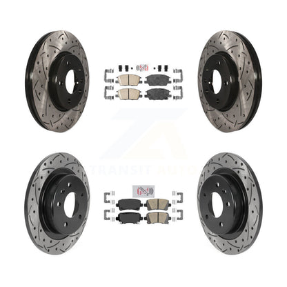 Disc Rotors and Ceramic Brake Pads Kit-KDA-102668 - Kit.bestparts.ca