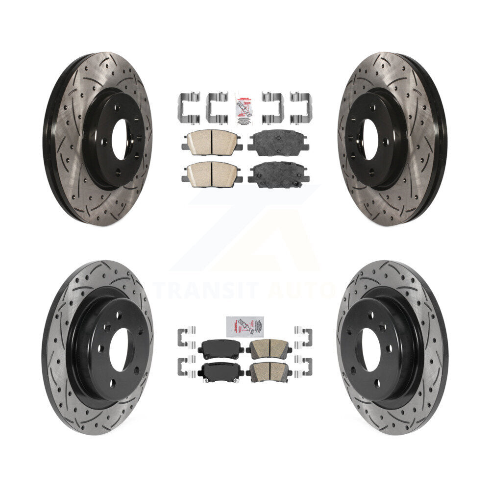 Disc Rotors and Ceramic Brake Pads Kit-KDA-102669 - Kit.bestparts.ca Kit.bestparts.ca