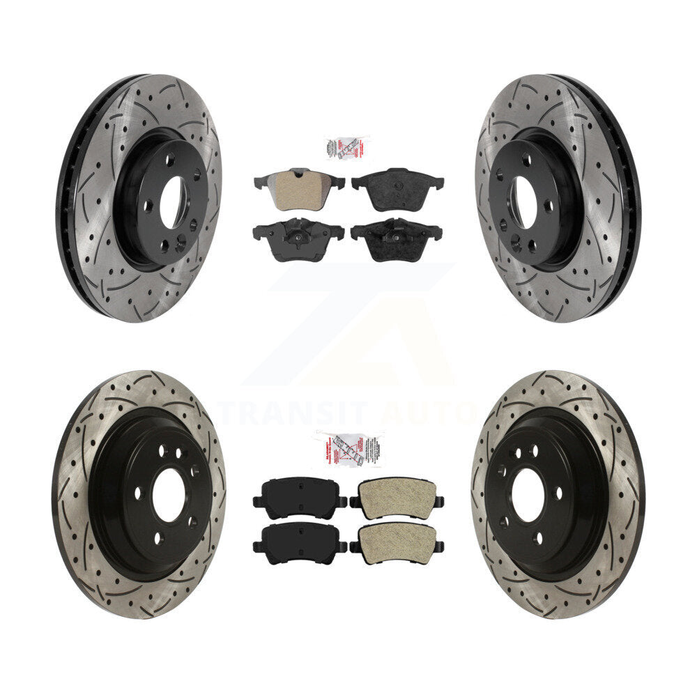 Disc Rotors and Semi-Metallic Brake Pads Kit-KDA-102673 - Kit.bestparts.ca