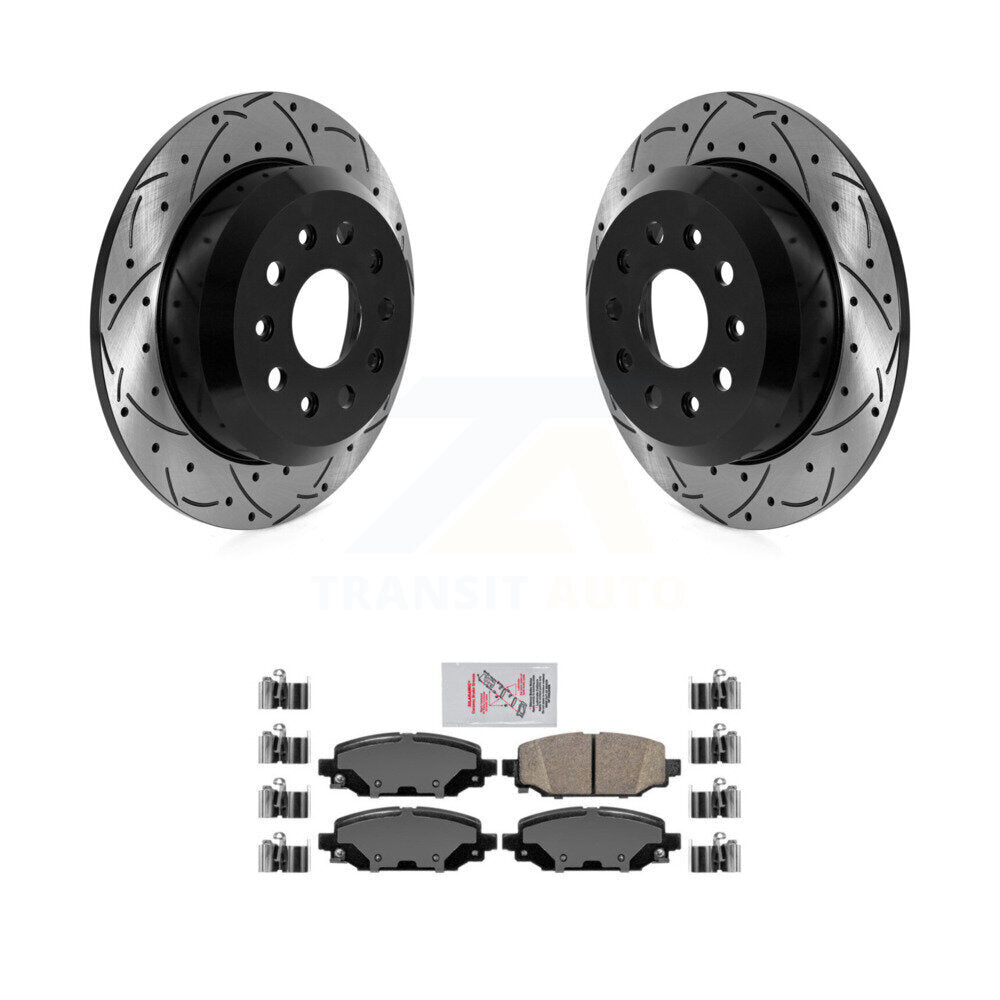 Disc Rotors and Ceramic Brake Pads Kit-KDA-102681 - Kit.bestparts.ca