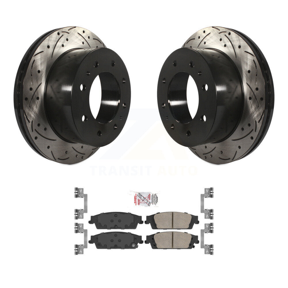 Coated Disc Rotors and Ceramic Brake Pads Kit-KDA-102689 - Kit.bestparts.ca Kit.bestparts.ca