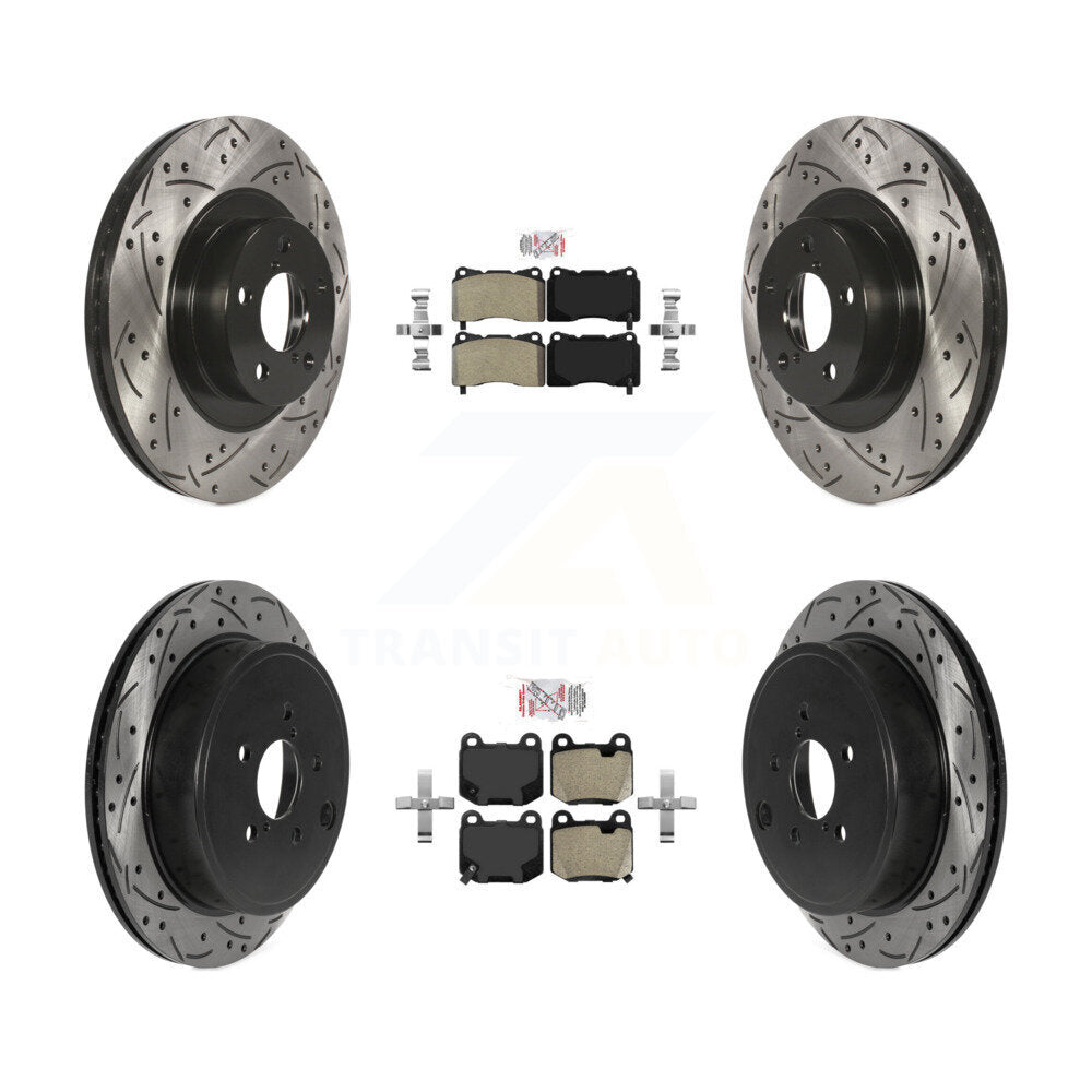 Disc Rotors and Semi-Metallic Brake Pads Kit-KDA-102729 - Kit.bestparts.ca Kit.bestparts.ca