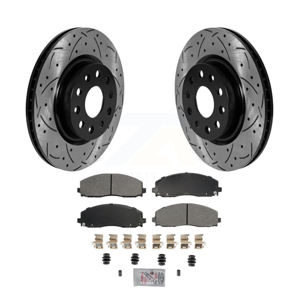 Disc Rotors and Semi-Metallic Brake Pads Kit-KDA-102751 - Kit.bestparts.ca