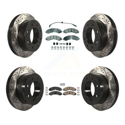 Disc Rotors and Semi-Metallic (Front) & Ceramic (Rear) Brake Pads Kit-KDA-102759 - Kit.bestparts.ca