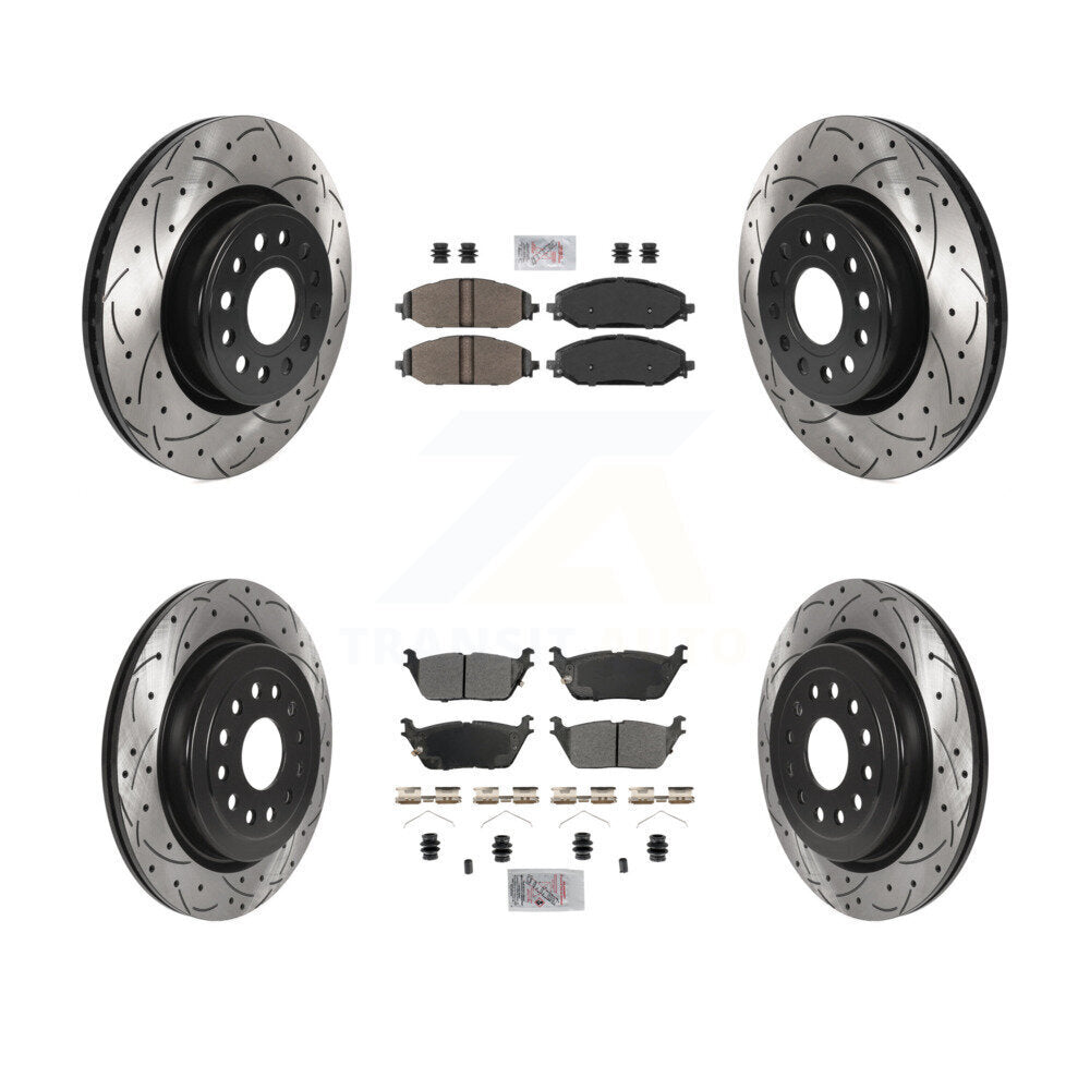 Disc Rotors and Semi-Metallic Brake Pads Kit-KDA-102768 - Kit.bestparts.ca