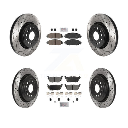 Disc Rotors and Semi-Metallic Brake Pads Kit-KDA-102768 - Kit.bestparts.ca