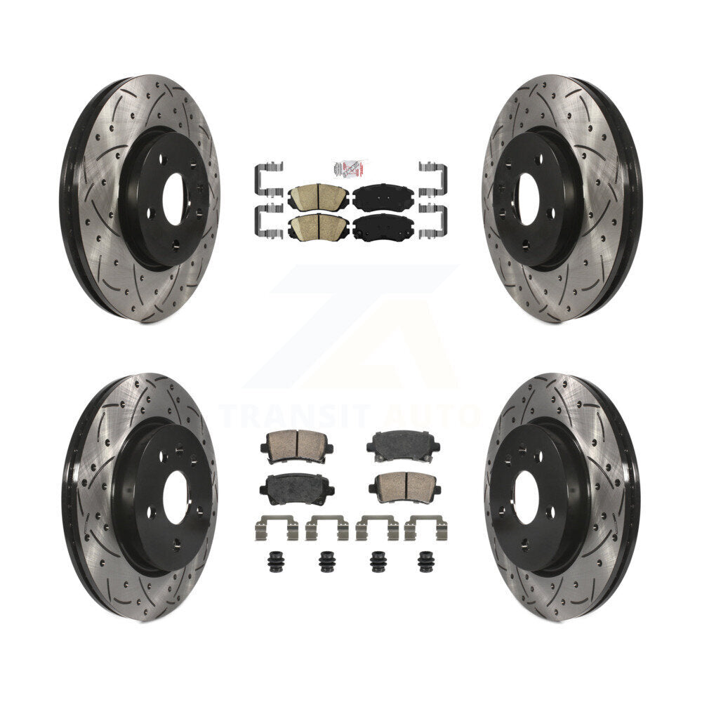 disc rotors and ceramic brake pads-kda-102810 - Kit.bestparts.ca
