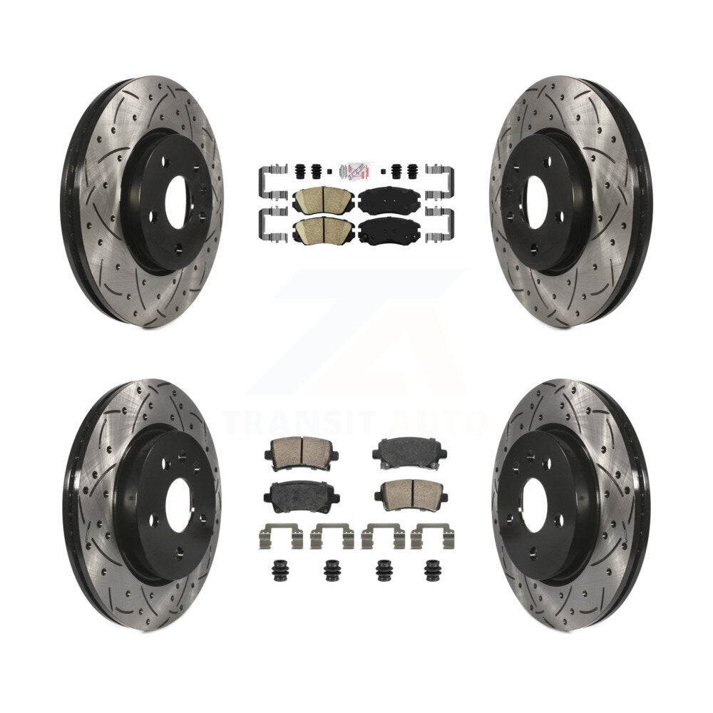 disc rotors and ceramic brake pads-kda-102811 - Kit.bestparts.ca