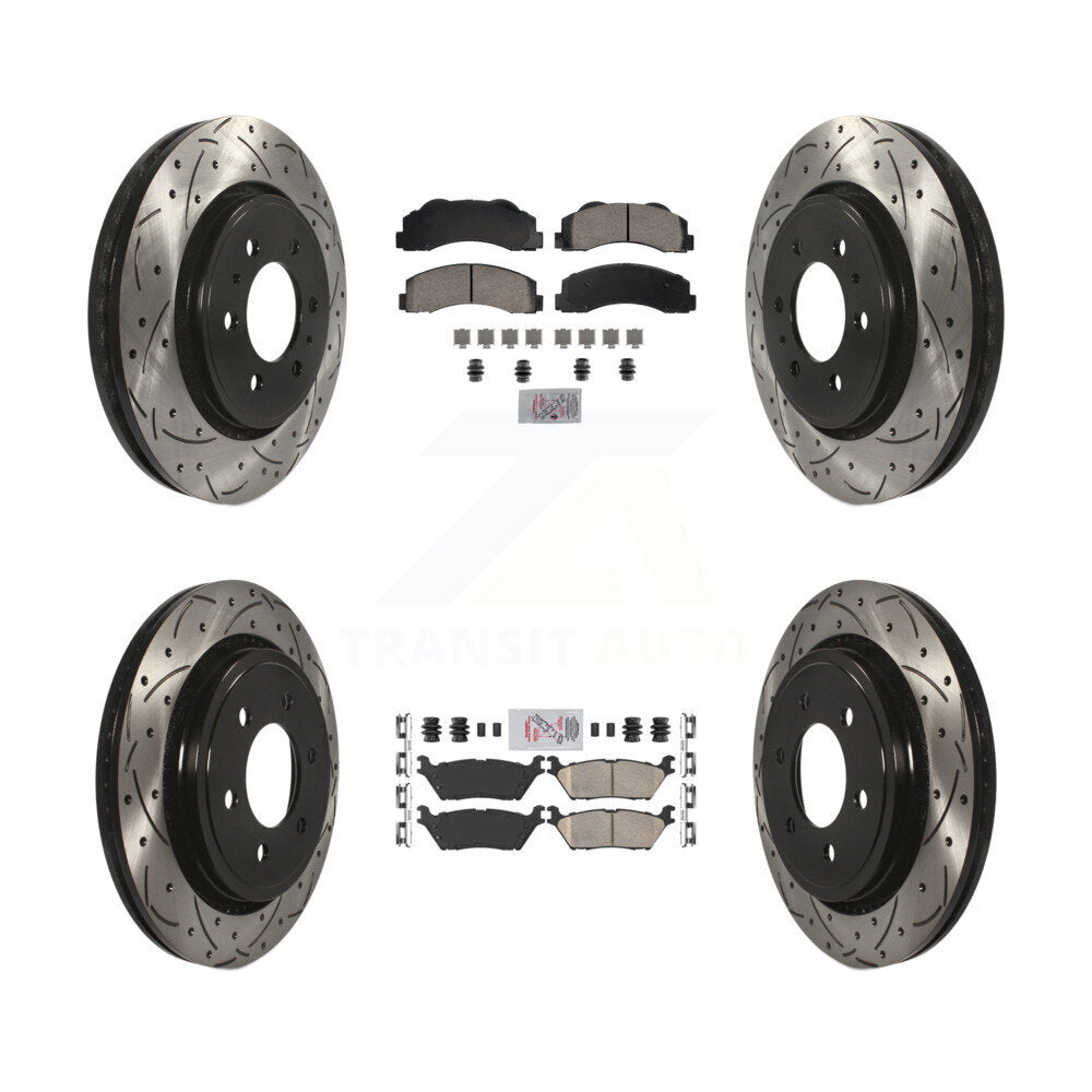 Disc Rotors and Ceramic Brake Pads Kit-KDA-102825 - Kit.bestparts.ca Kit.bestparts.ca