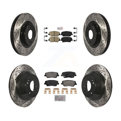 Disc Rotors and Ceramic Brake Pads Kit-KDA-102845 - Kit.bestparts.ca