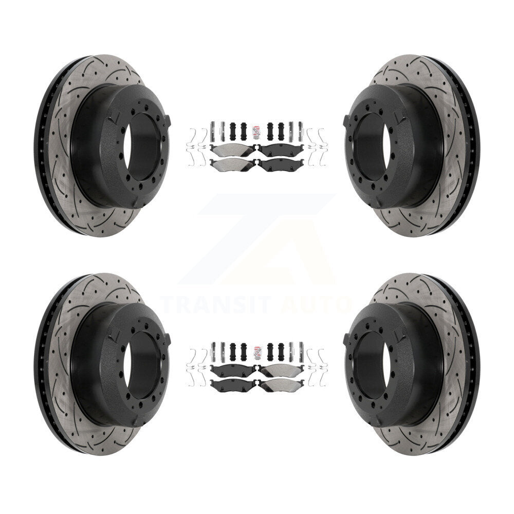Disc Rotors and Semi-Metallic Brake Pads Kit-KDA-102857 - Kit.bestparts.ca Kit.bestparts.ca