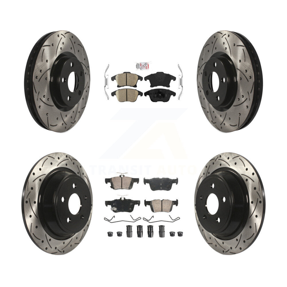 Disc Rotors and Ceramic Brake Pads Kit-KDA-102882